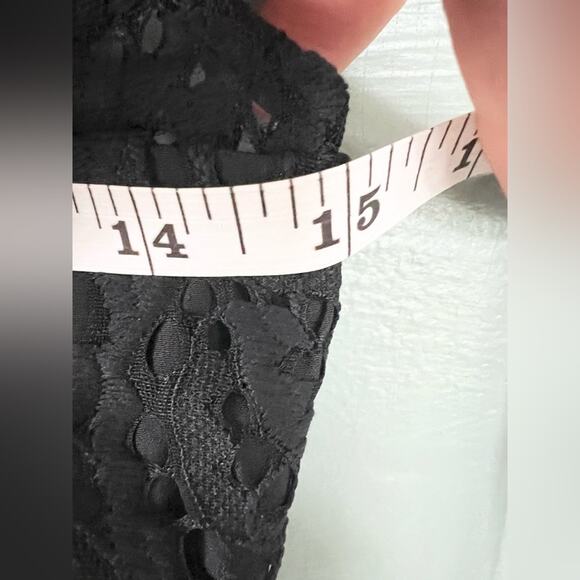 Lilly Pulitzer NWT Kenna dress in onyx black lace dress fall wedding cocktail 00 - Picture 11 of 12